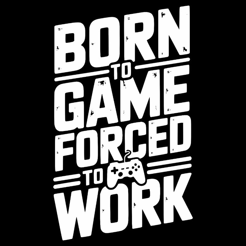 Né pour le jeu, forcé de travailler