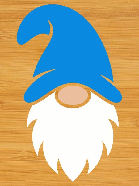 Azure Gnome Bearded Icon