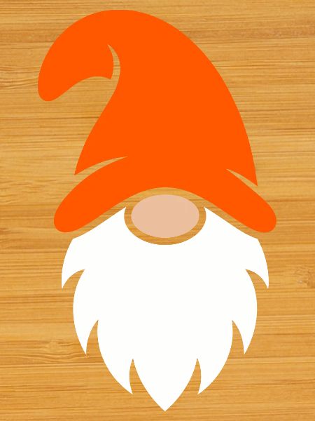 Orange Hat Garden Gnome