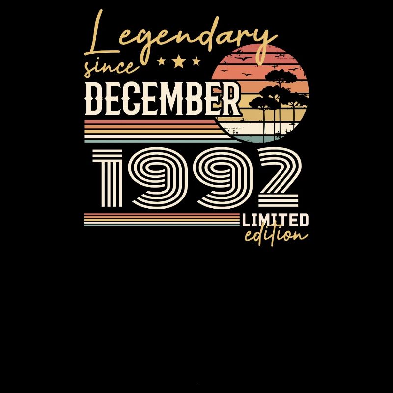 Cadeau 33e Anniversaire Décembre 1992