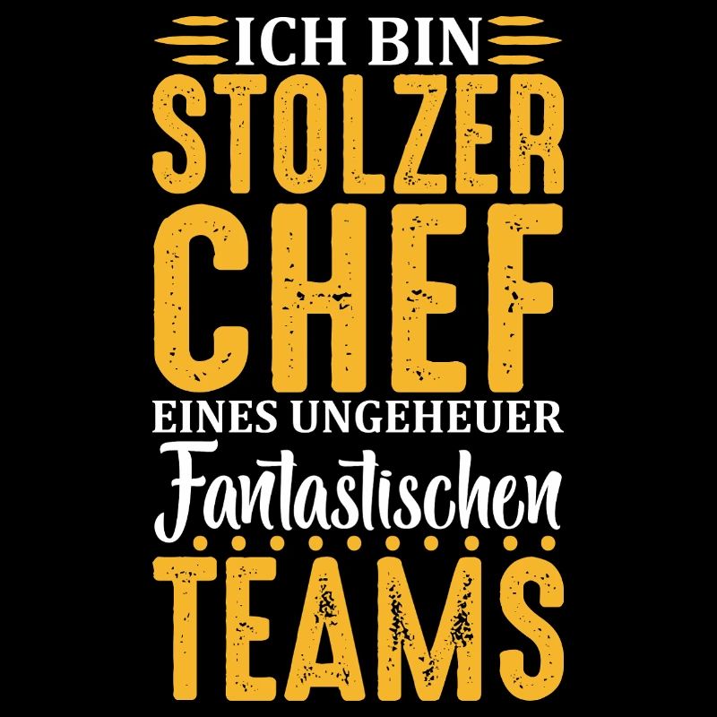 Stolzer Chef Chef Mann Abteilungsleiter Teamchef