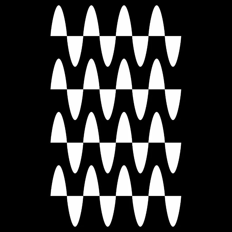 Conception en mosaïque d’ondes