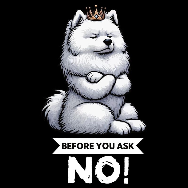 Before You Ask Samoyed Samoyed Owner