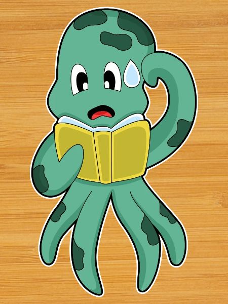 Krake Nerd Buch