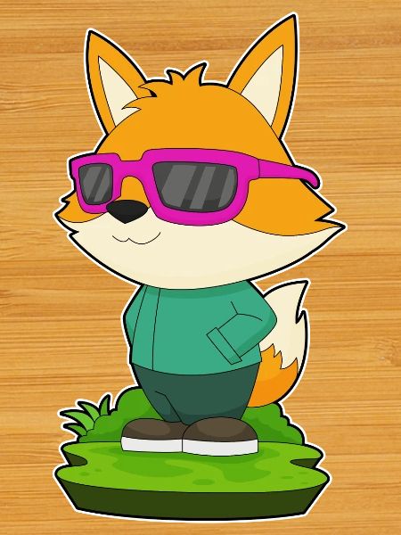 Fuchs Sonnenbrille