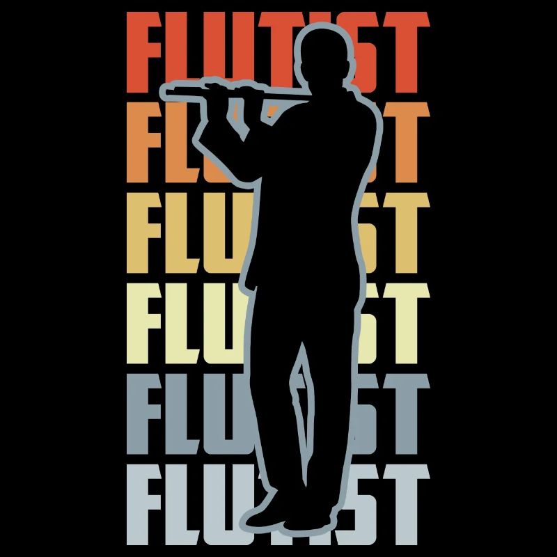 Retro Flutist