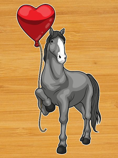 Pferd Luftballon