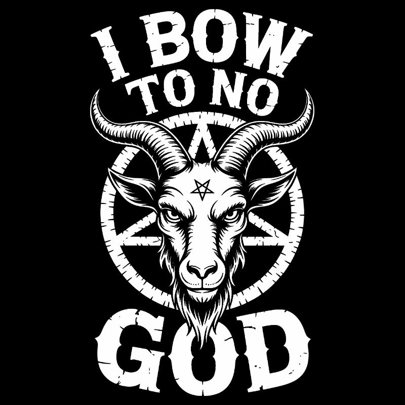 Emblème du Crâne de Chèvre : Pas de Dieu
