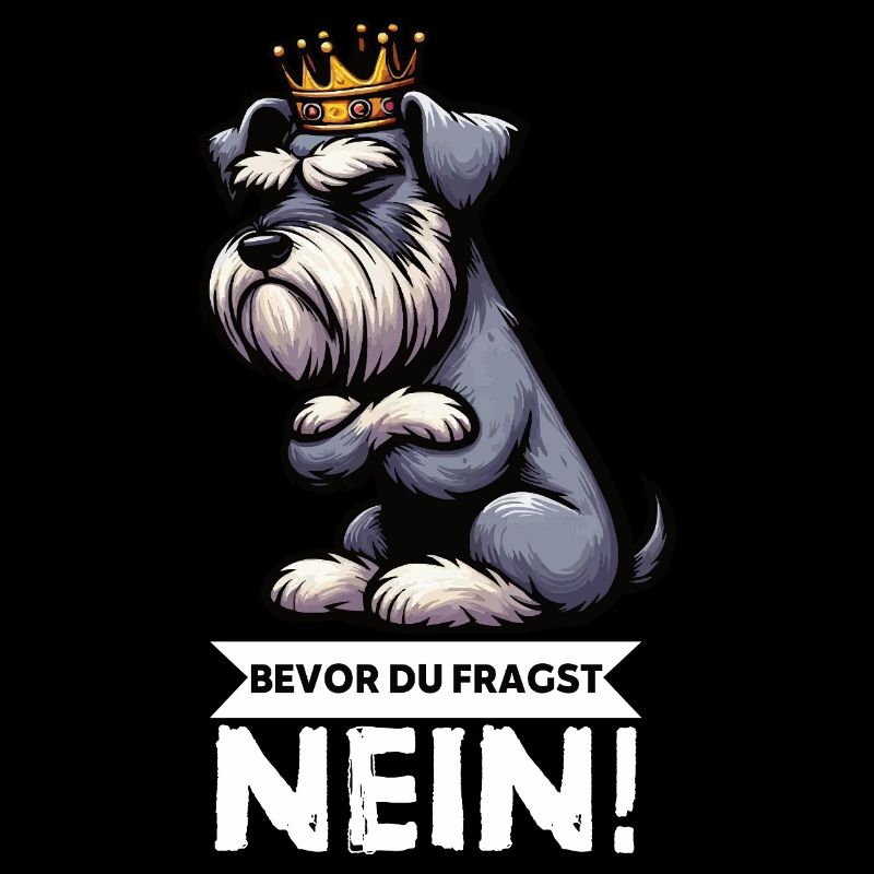 Avant que vous ne demandiez Pas de Schnauzer Géant