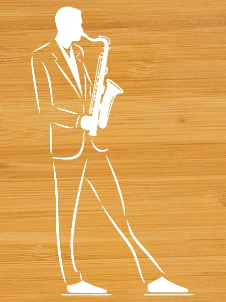 Saxophonist Sketch