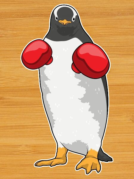 Pinguin Boxer Boxhandschuhe