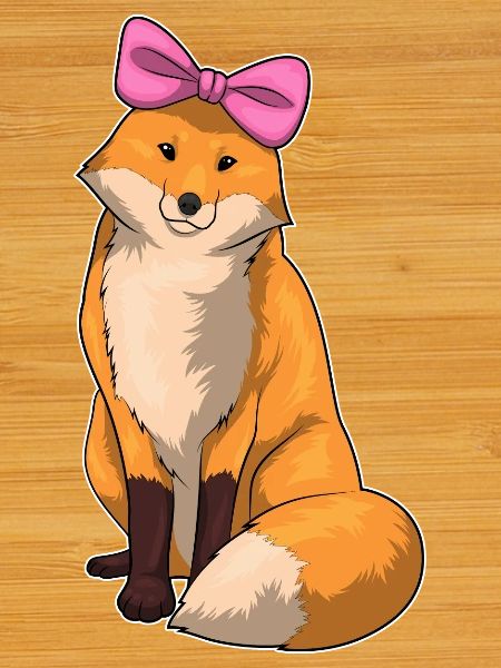 Fuchs Haarschleife