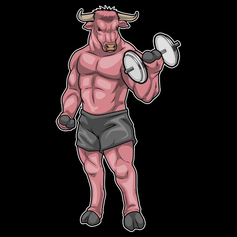 Taurus Bodybuilder Musculation Haltère Musculation