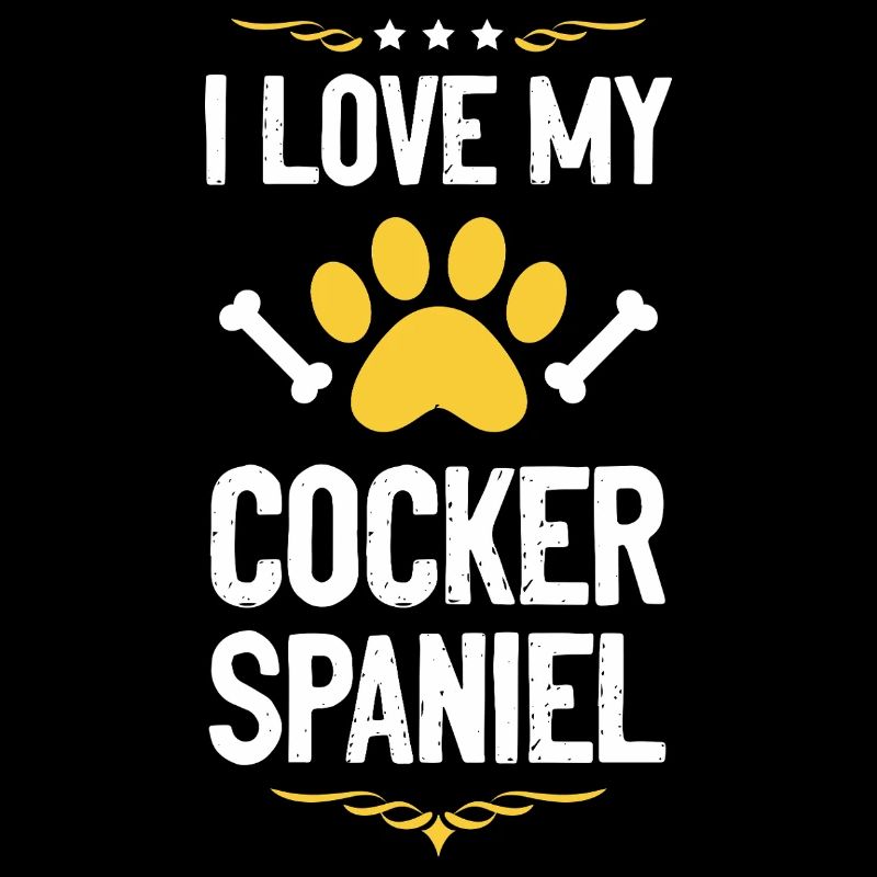 Ich liebe meinen Cocker Spaniel