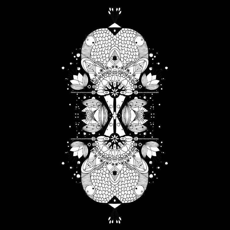Mandala de nénuphar