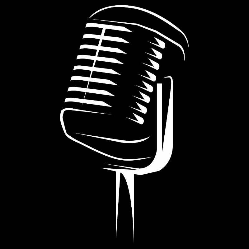 microphone icon illustration graphic icon musician