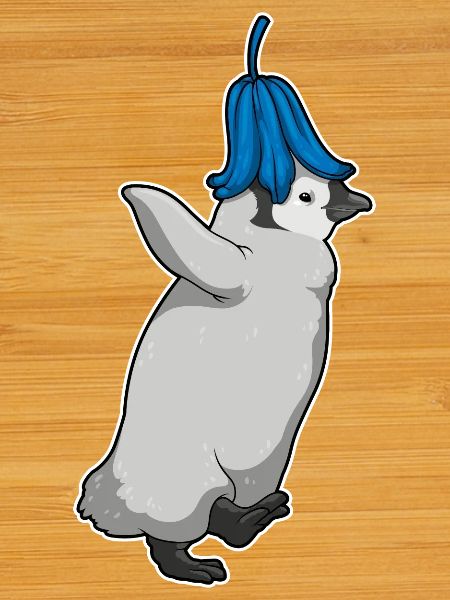 Pinguin Glockenblume 
