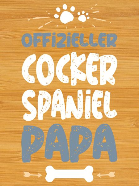 Official Cocker Spaniel Dad