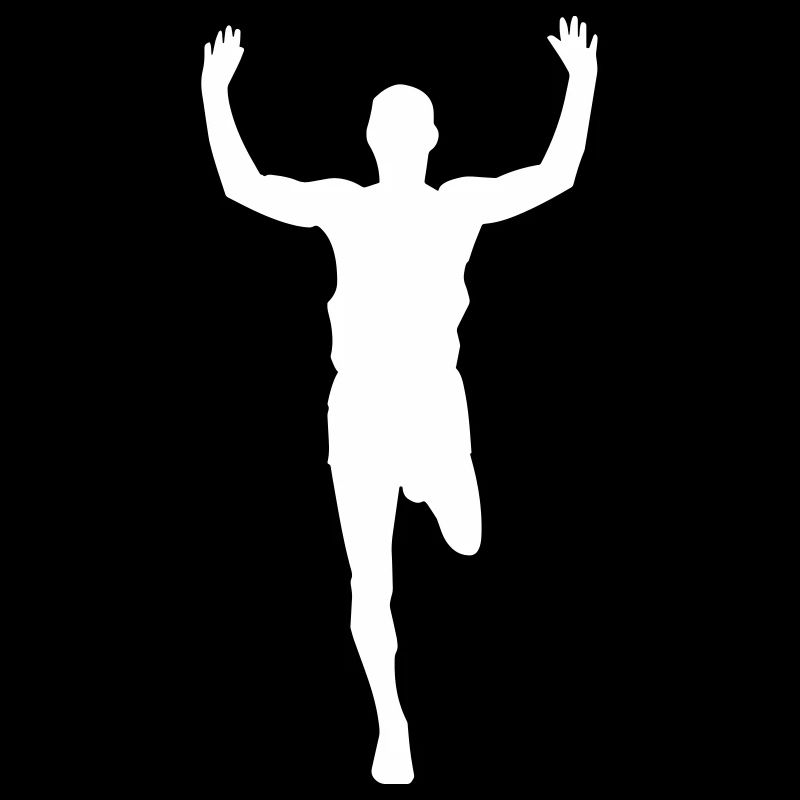 Marathon marathon runner - design