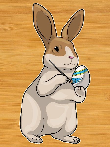 Hase Ostern Malen