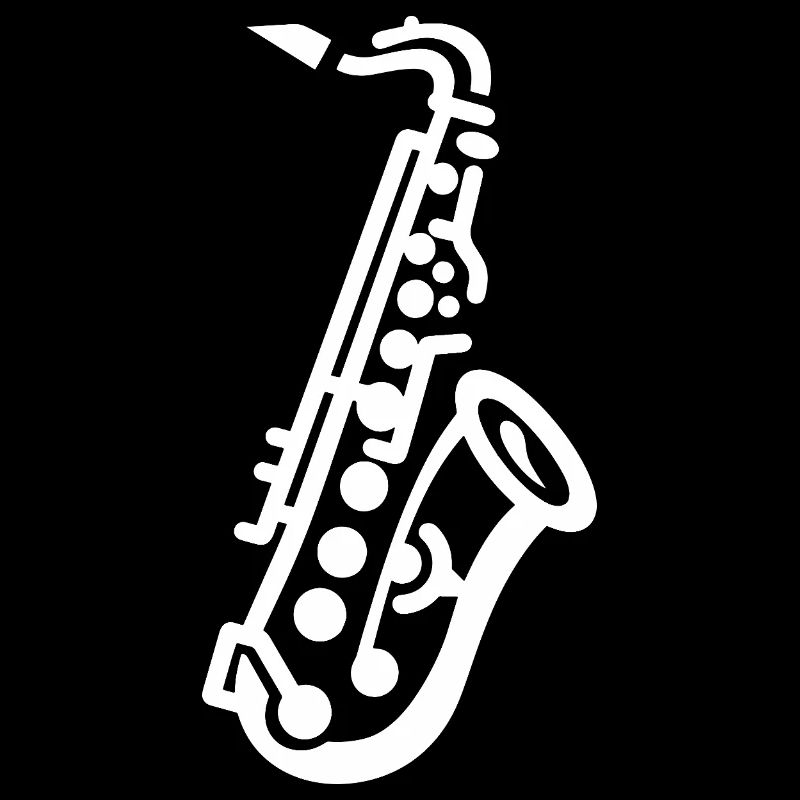 Saxophone Drawing