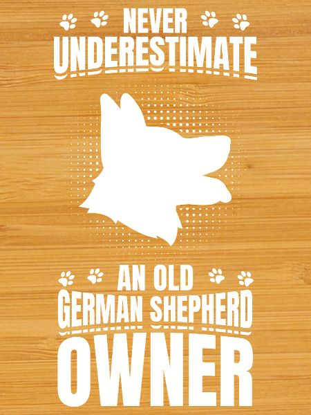 Old German Shepherd Owner