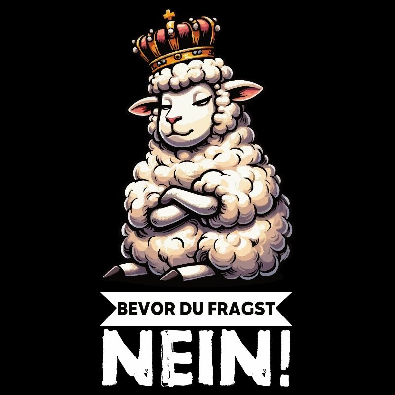 Bevor Du Fragst Schaf Schafe Schäfer Schafhalter 