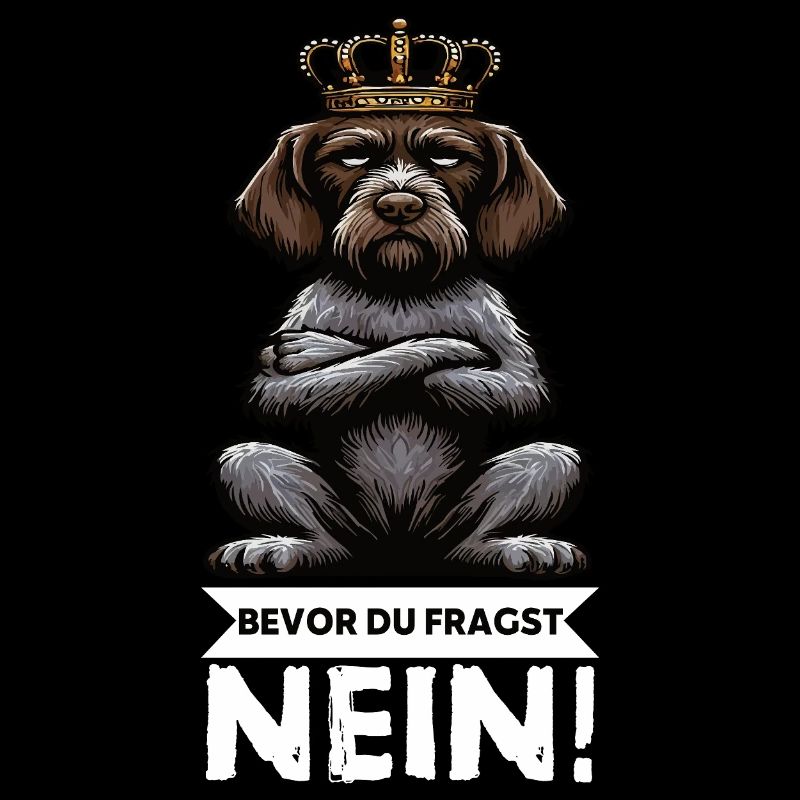 Bevor Du Fragst Nein Deutsch Drahthaar Drahthaare 