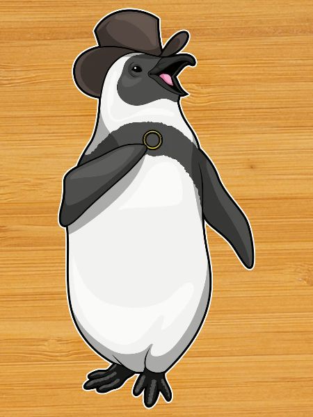 Penguin Groom Wedding Ring