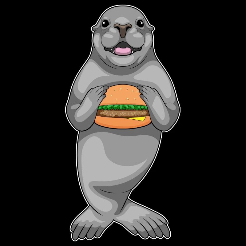 Seehund Cheeseburger