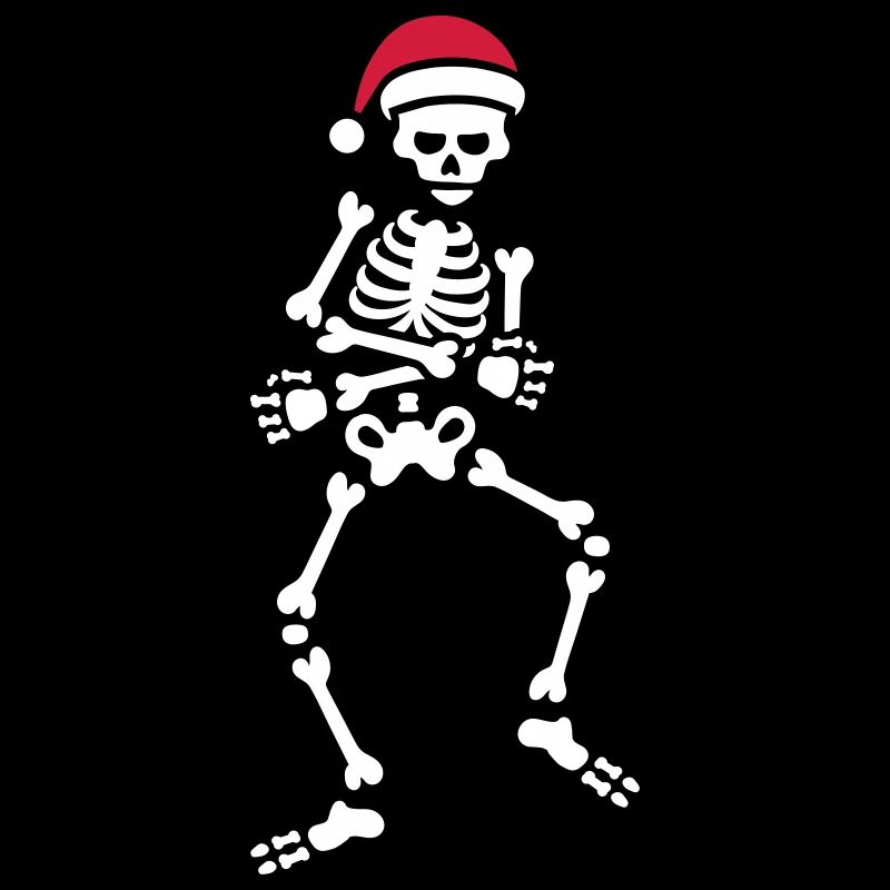 Skibidi challenge meme squelette noël danse