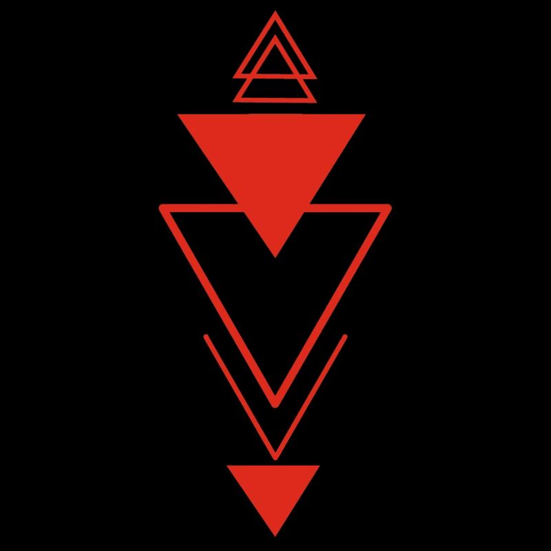 Symbole triangulaire (rouge)
