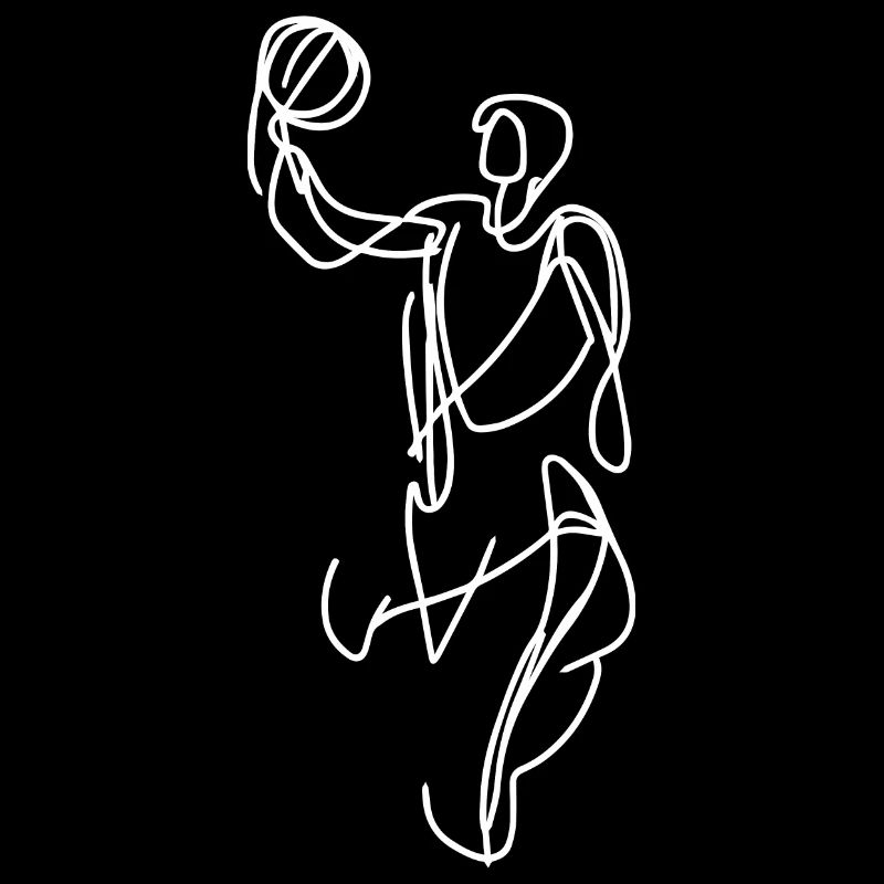 Croquis de basket-ball