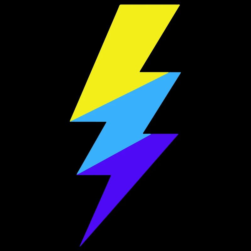 Faisceau néon tricolore