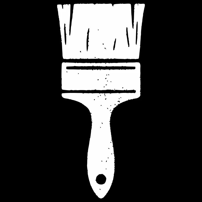 Painter Brush Craft Grunge Vector
