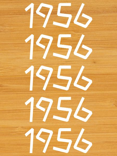 Anniversaire 1956