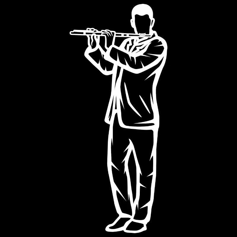 Flutist Drawing