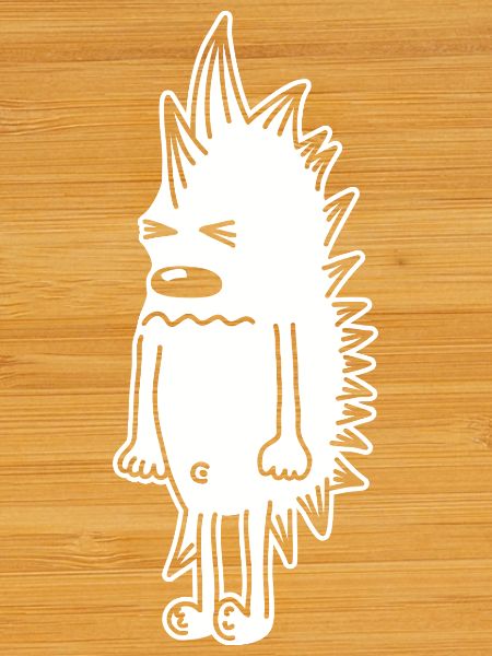 Grumpy Hedgehog – Kawaii Stinger Comic