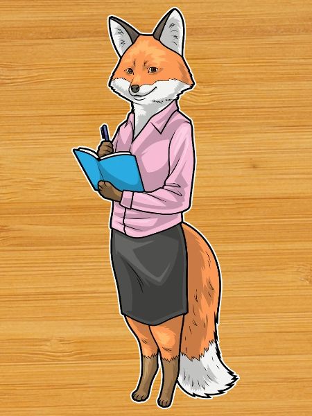 Fox Secretary Notebook Office