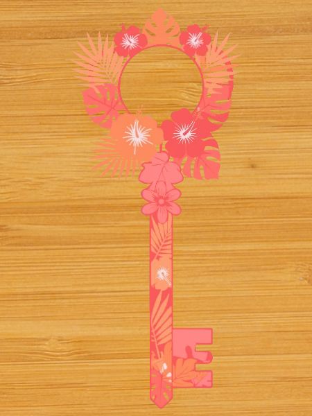 Tropical Flower Key