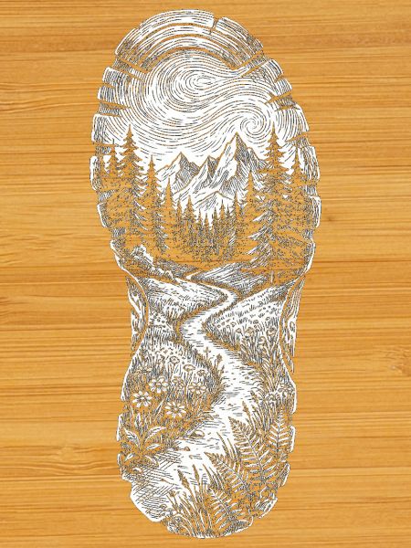 Forest Footprint Landscape