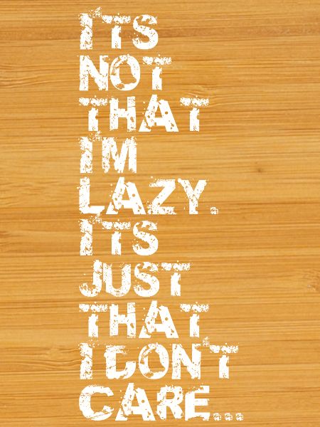 I'm not Lazy v2