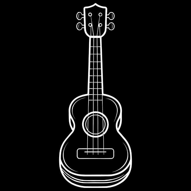 Dessin de ukulélé