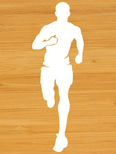 Marathon Runner Silhouette Marathon