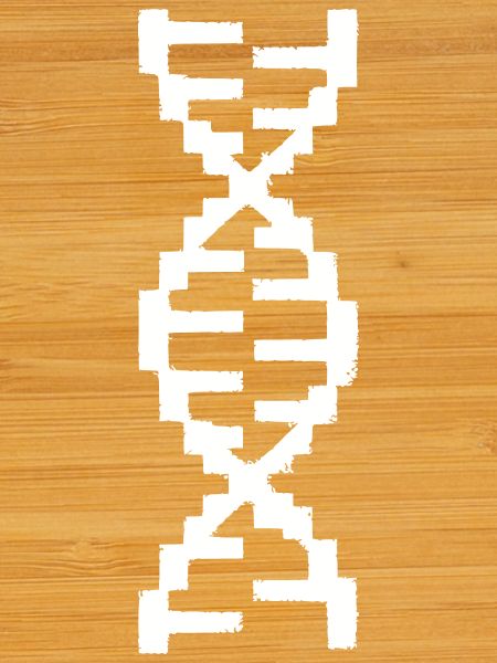 DNA Helix Pixel Art Gamer