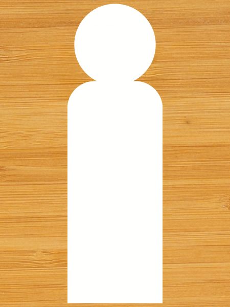 Minimalist Man Silhouette