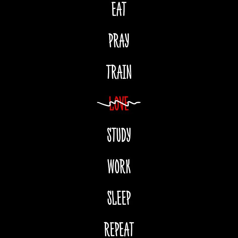 Routine quotidienne monochrome avec accent rouge