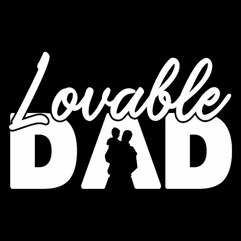 Père Aimable Esthétique Typographie Paternité