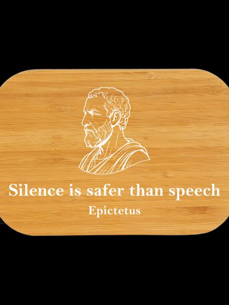Epictetus Silence Quote