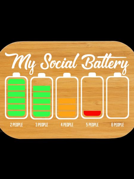 My Social Battery Icon Tee